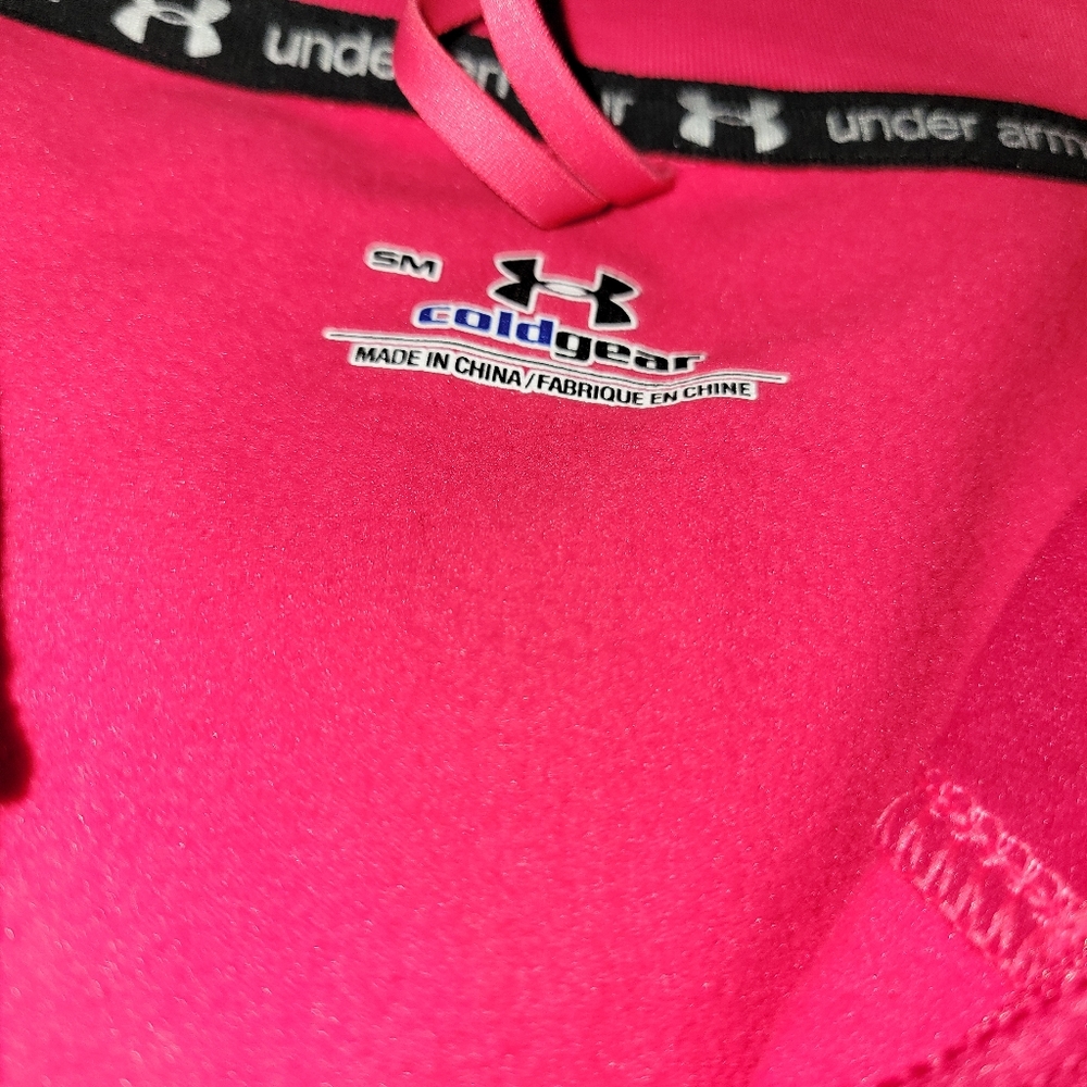 Under Armor Quarter Zip Coldgear Jacket - Picture 3 of 6